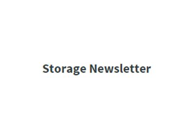 Storage Newsletter